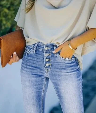 Jeans pour Femmes Élastiques