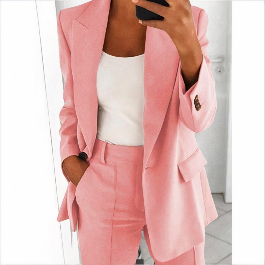 Ensemble Blazer Avec Veste Et Pantalon