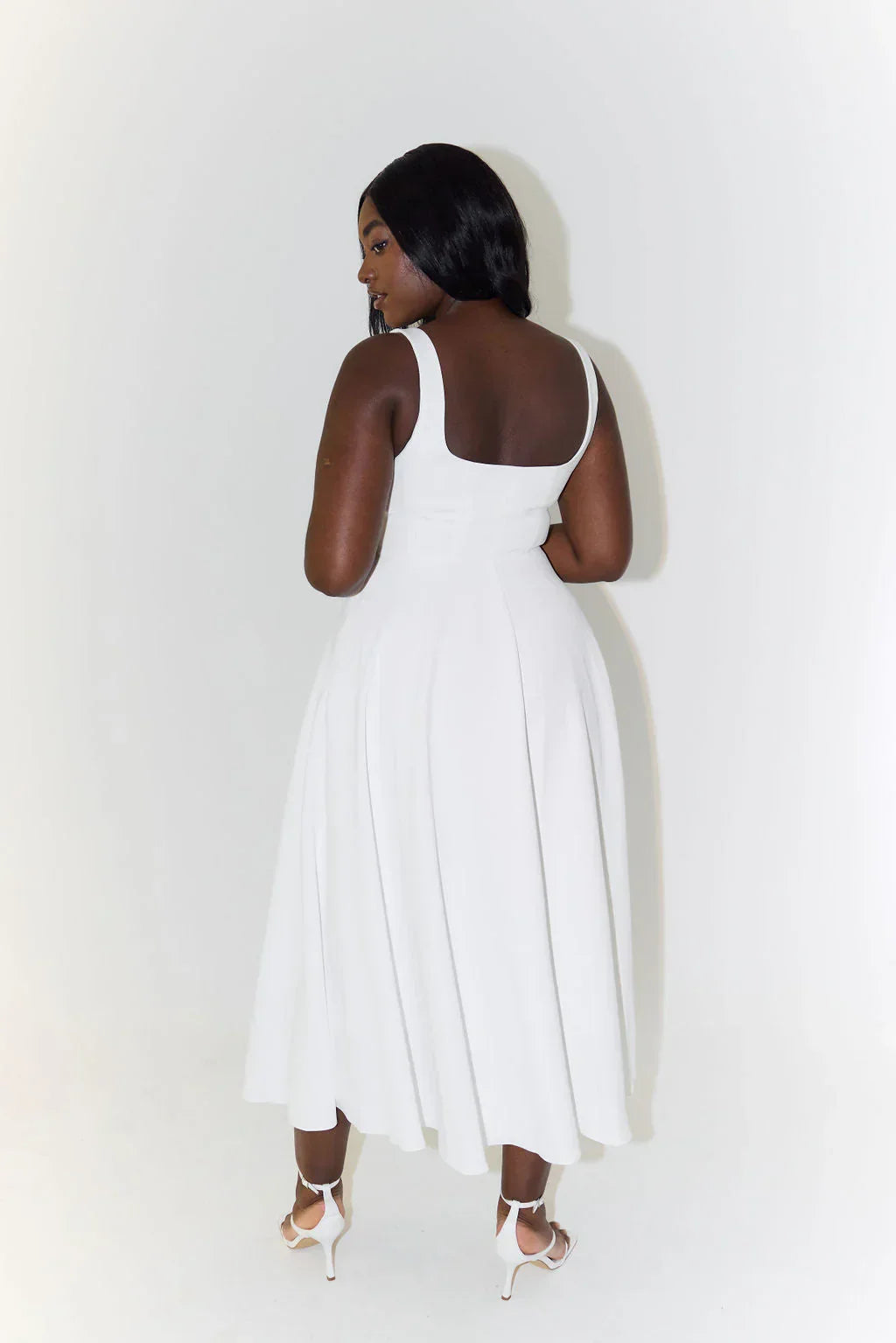 Robe Midi Cocktail Celeste Charm