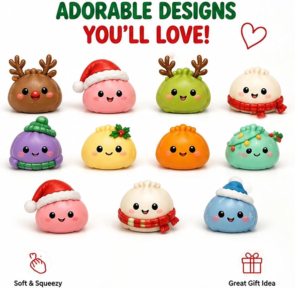 Calendrier de l'Avent Dumpling 2026 – 24 Jours de Surprises de Noël