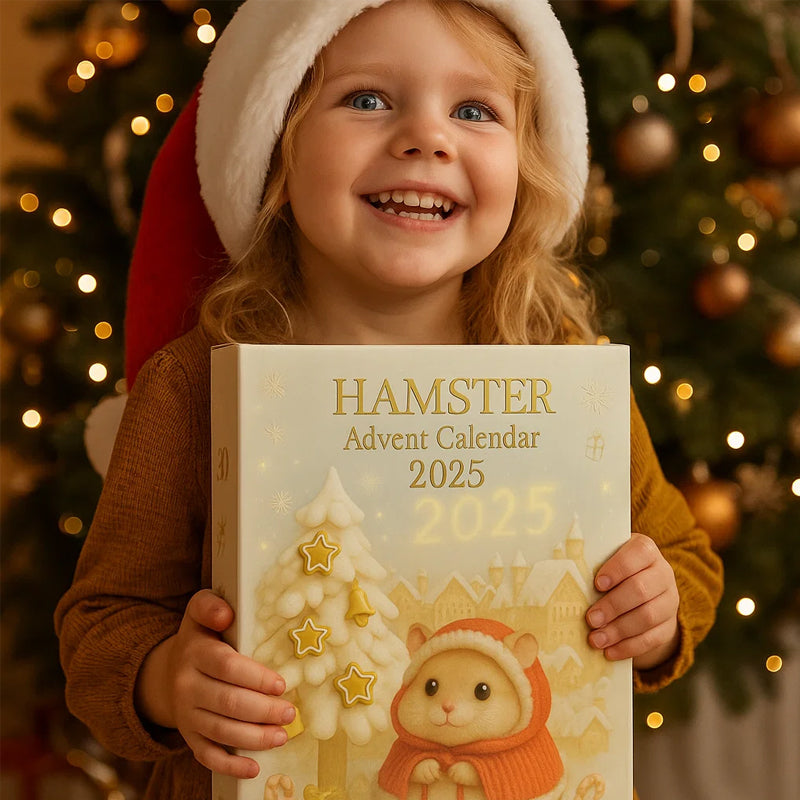 Calendrier de l'Avent HamsterJoy | Délicieuses friandises pour les fêtes de votre ami poilu