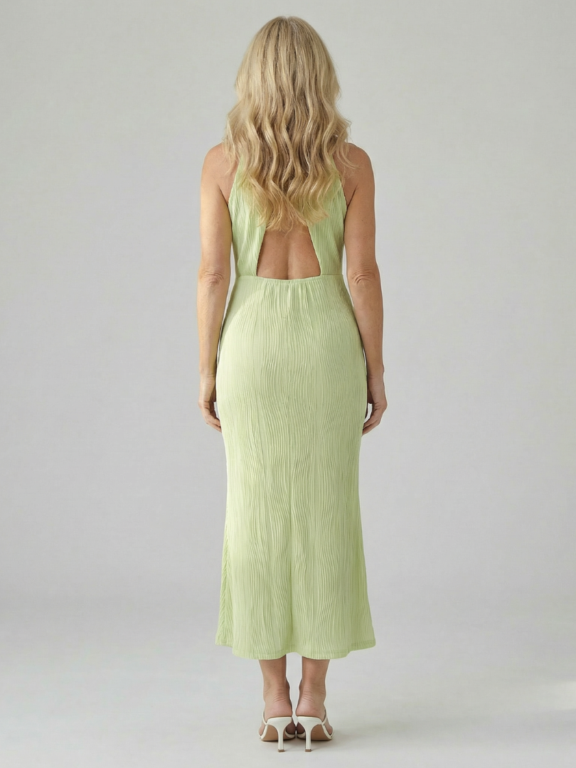 Nimra | Robe Midi à Structure Légère