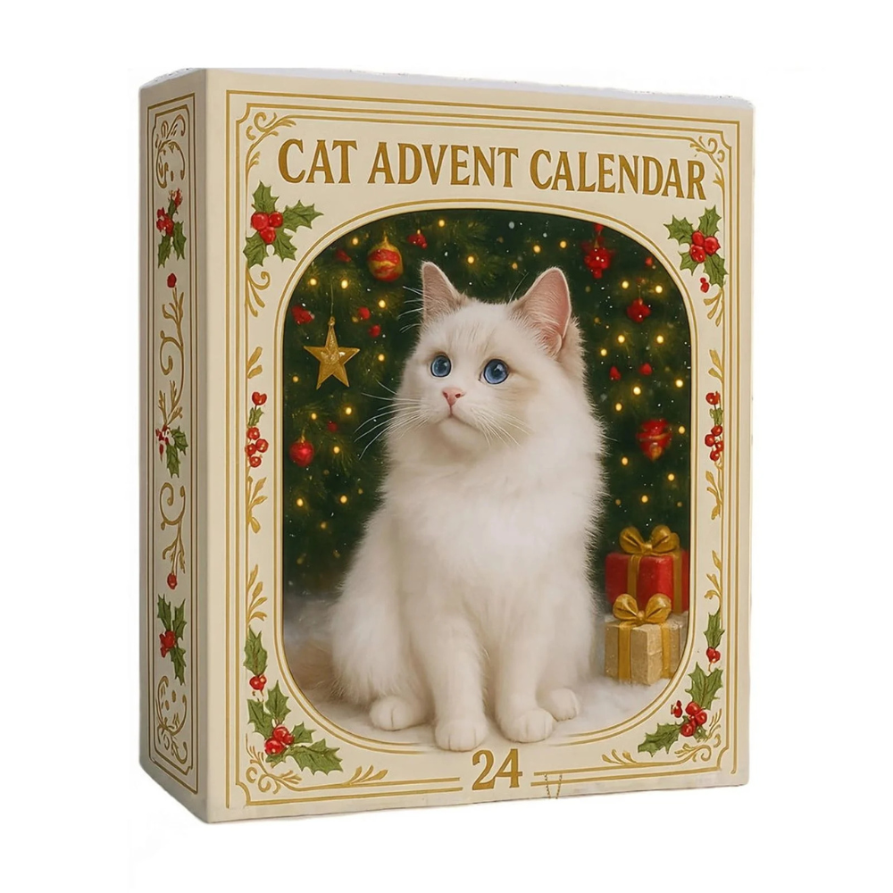 MeowMas | Compte à Rebours de Noël pour Chats Apportez de la Joie et l'Esprit de Noël dans Votre Maison