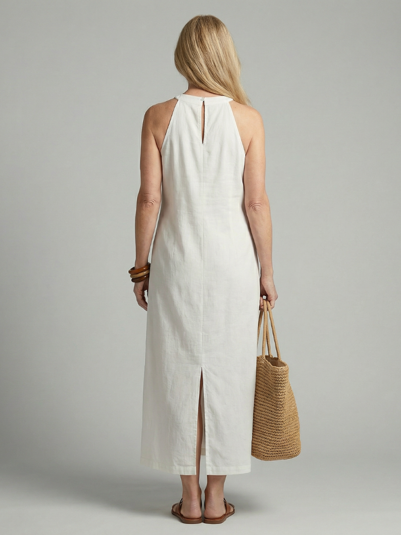 Nerina | Robe Midi Forme Simple