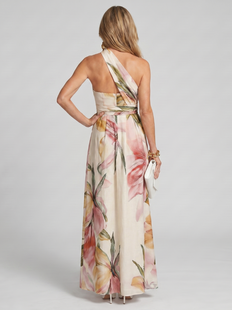 Hester | Robe Maxi à Bretelles Douces et Fluide