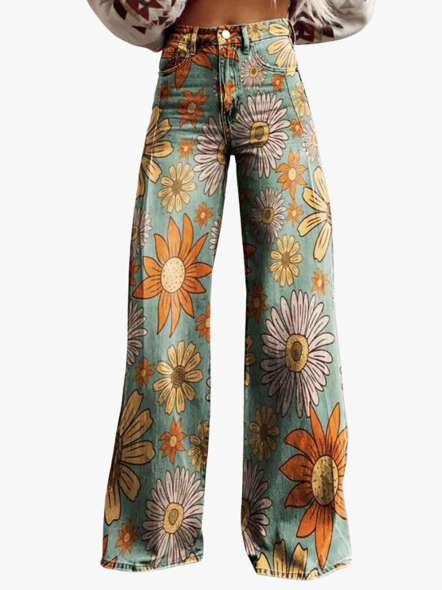 MOREAU LYON | PANTALON PALAZZO VINTAGE POUR FEMMES