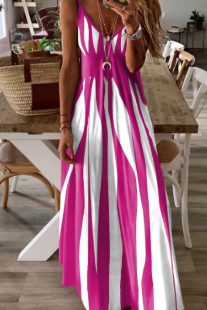 Karys | Robe Midi Teintée Douce Coupe Décontractée