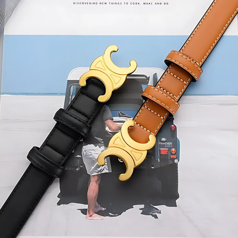 Ceinture Cuve pour femmes | Élégance dorée et design sophistiqué