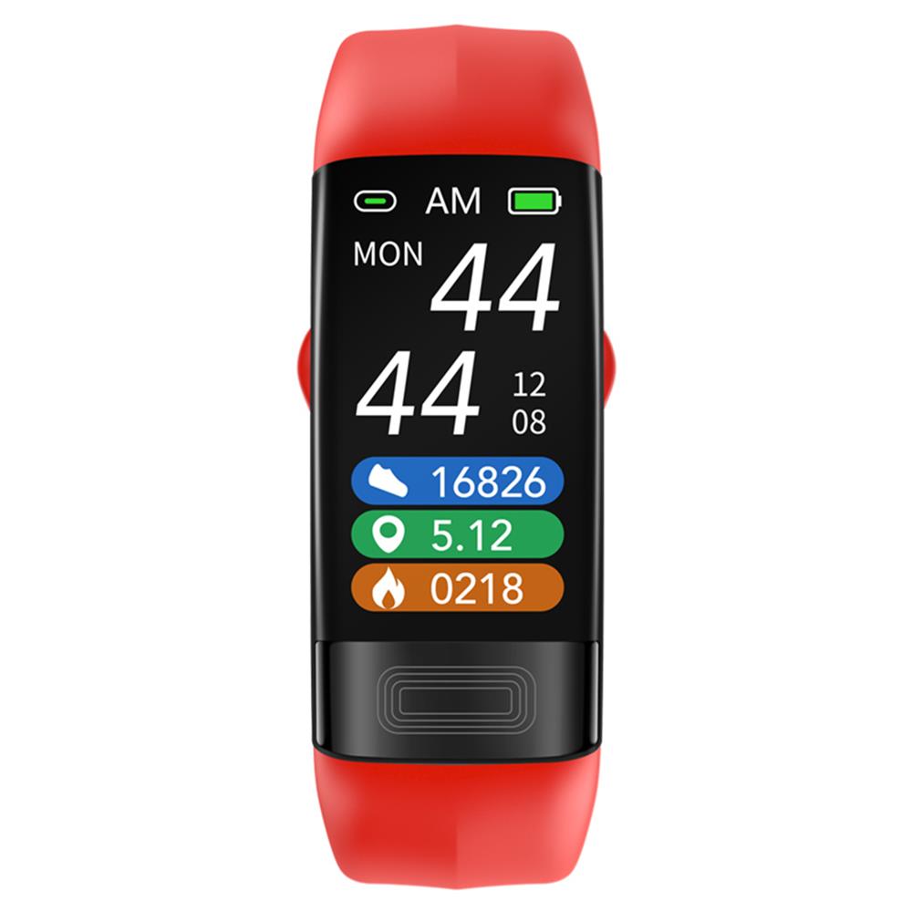 Bracelet intelligent avec moniteur de fréquence cardiaque, ECG et suivi du sommeil