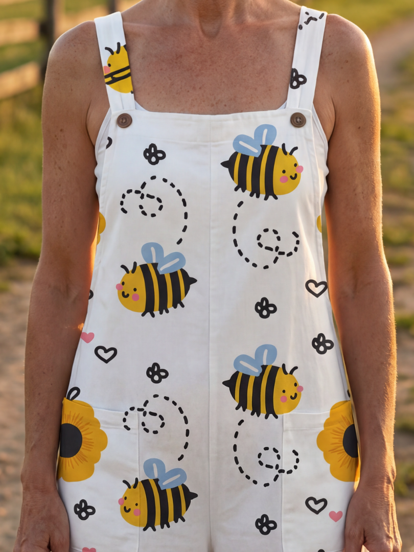 Moxie | Salopette Fleur d'Abeille