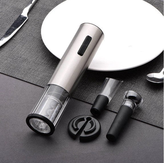 VinElegance Luxe Tire-bouchon | Ouvrez facilement et avec style votre vin d'une simple pression sur un bouton