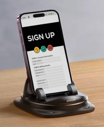 StaySecure Pro | Support de téléphone pour voiture avec technologie antidérapante