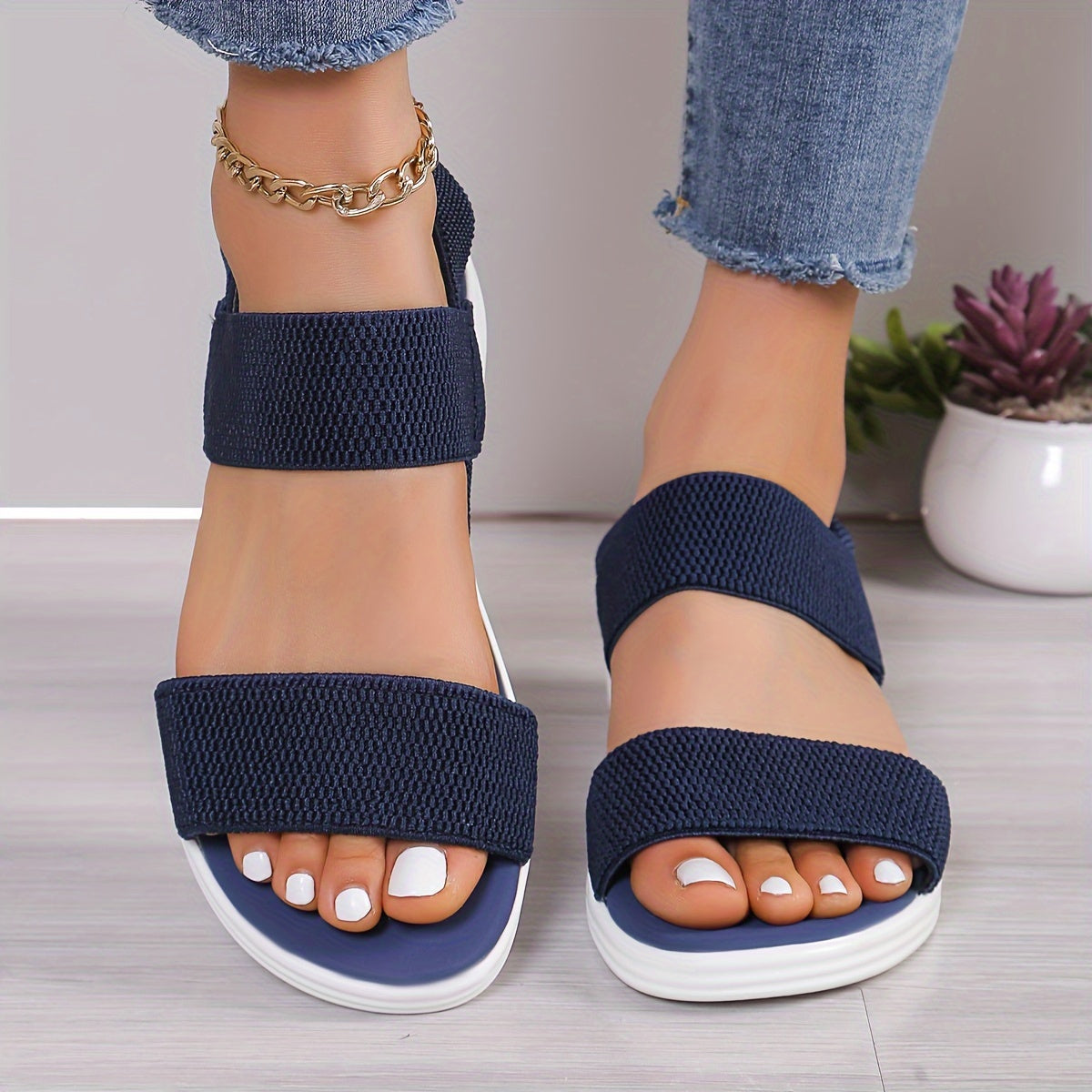 EB | Sandales Stretch Ultra Légères