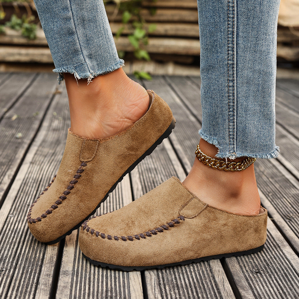 Brunella | Mocassins en cuir vintage avec un ajustement confortable