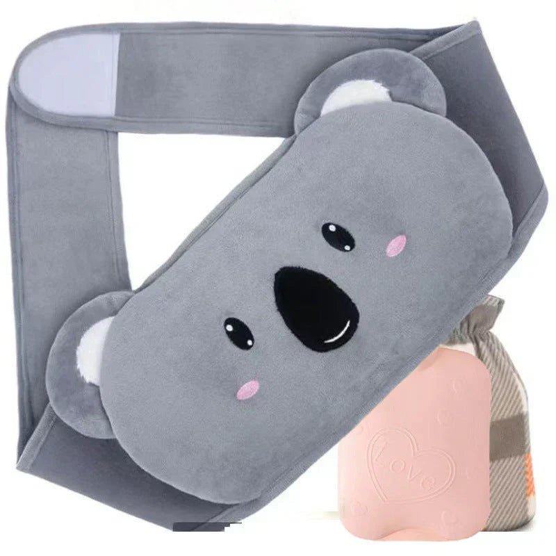 WarmCush – Bouillotte en Peluche Réutilisable avec Coussin de Hanche