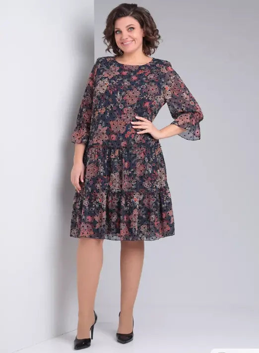 Harlee | Robe imprimée légère pour les jours ensoleillés