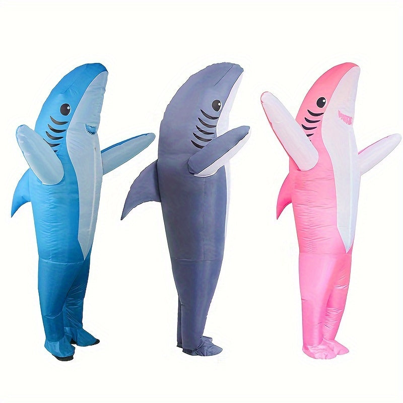 Costume Gonflable Unisexe de Requin pour Halloween | Amusant Costume Complet