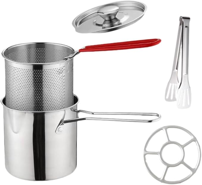 GourmetFry Deluxe Friteuse pour Pommes de Terre | Friteuse haut de gamme pour des pommes de terre croustillantes et délicieuses à la maison