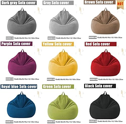 Norvo | Bean Bag Luxueux Lin – Mobilier de siège ergonomique et élégant