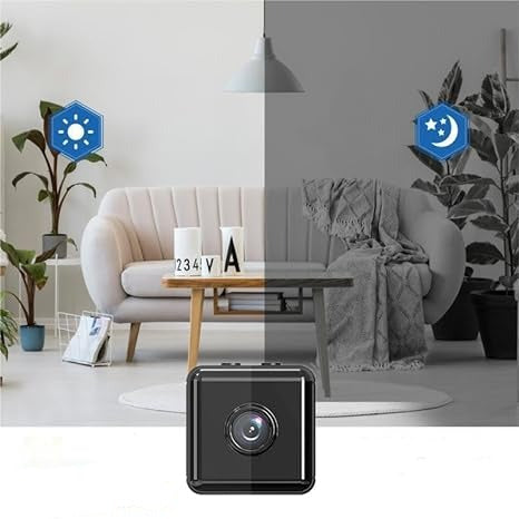 Caméra de Sécurité WiFi Sans Fil 1080p pour Intérieur et Extérieur – Compatible Maisons Intelligentes, Design Résistant aux Intempéries