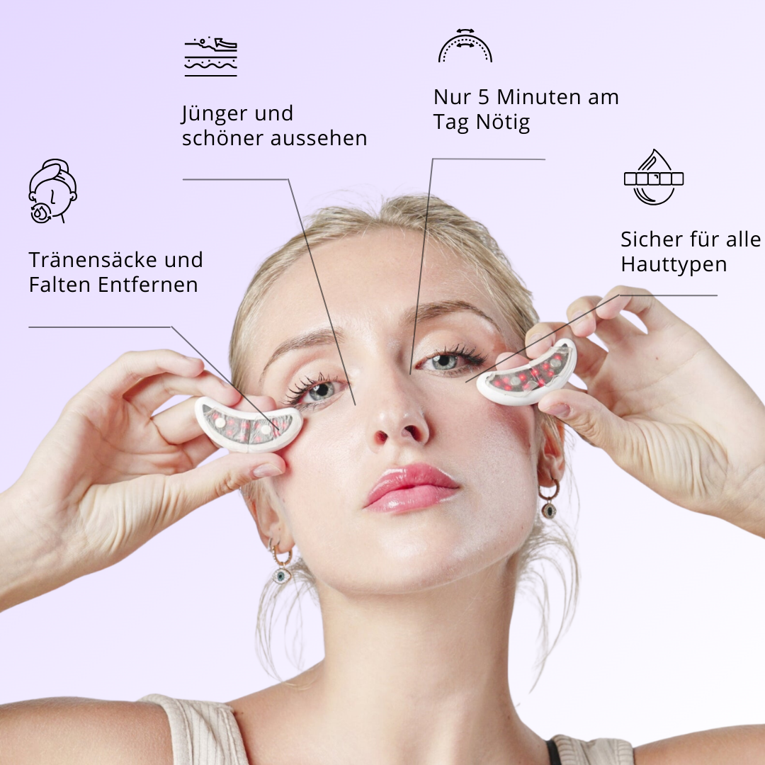 GlowRelax EMS Massager pour les Yeux | Revitalisez Vos Yeux, Détendez Votre Esprit