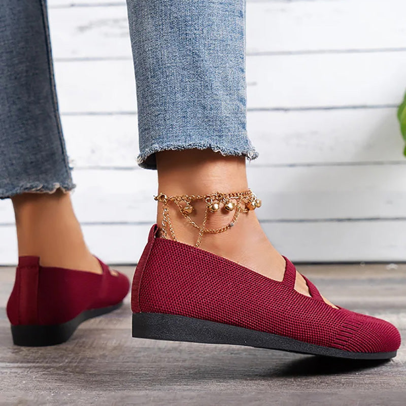 Chaussures plates en mesh respirant R&B