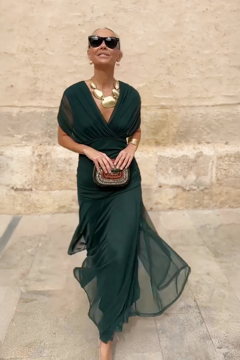 MOREAU LYON | ROBE MAXI FLUIDE POUR FEMME