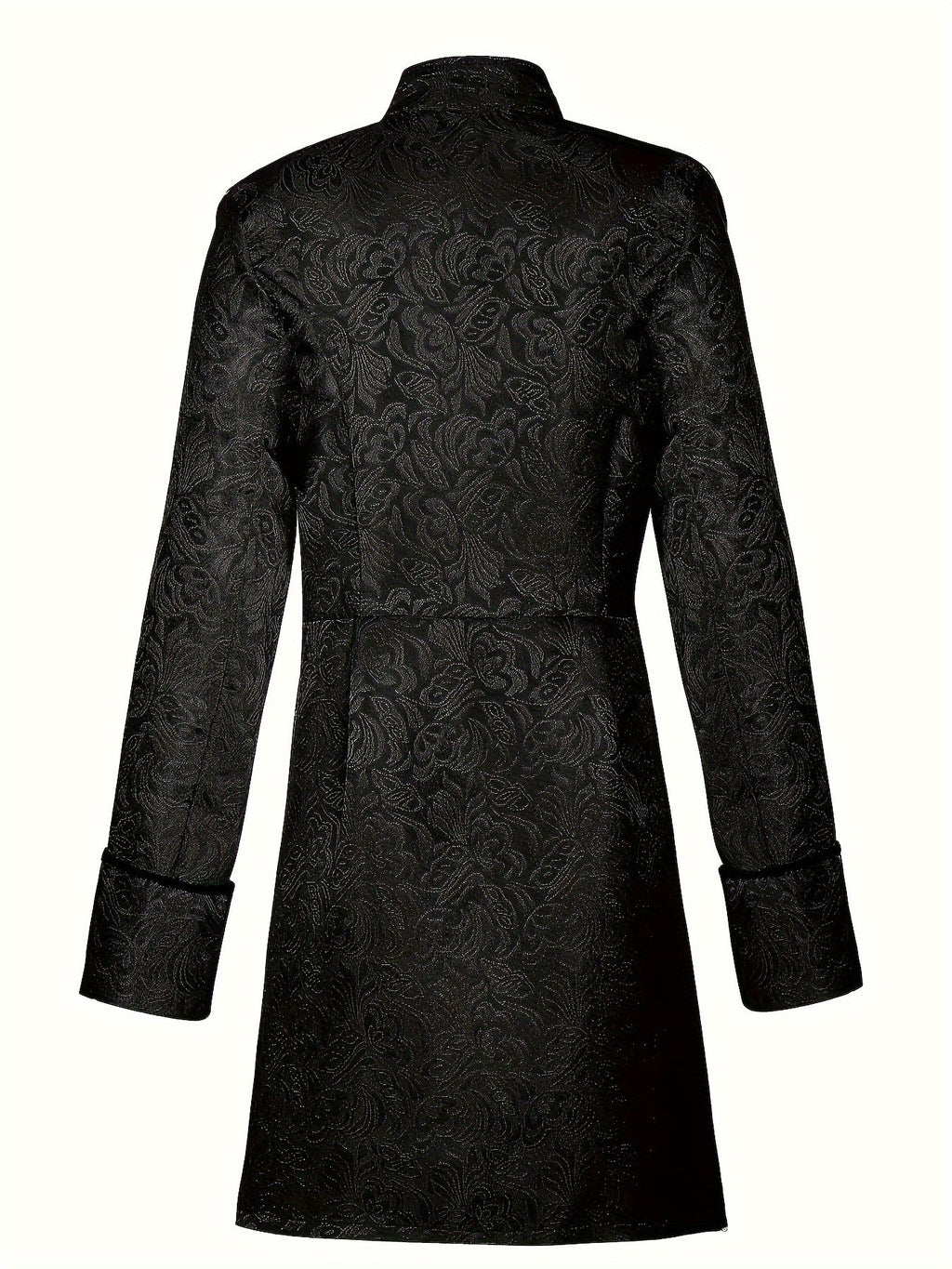 Veste de Costume Halloween en Brocart Gothique pour Homme | Vintage à Manches Longues