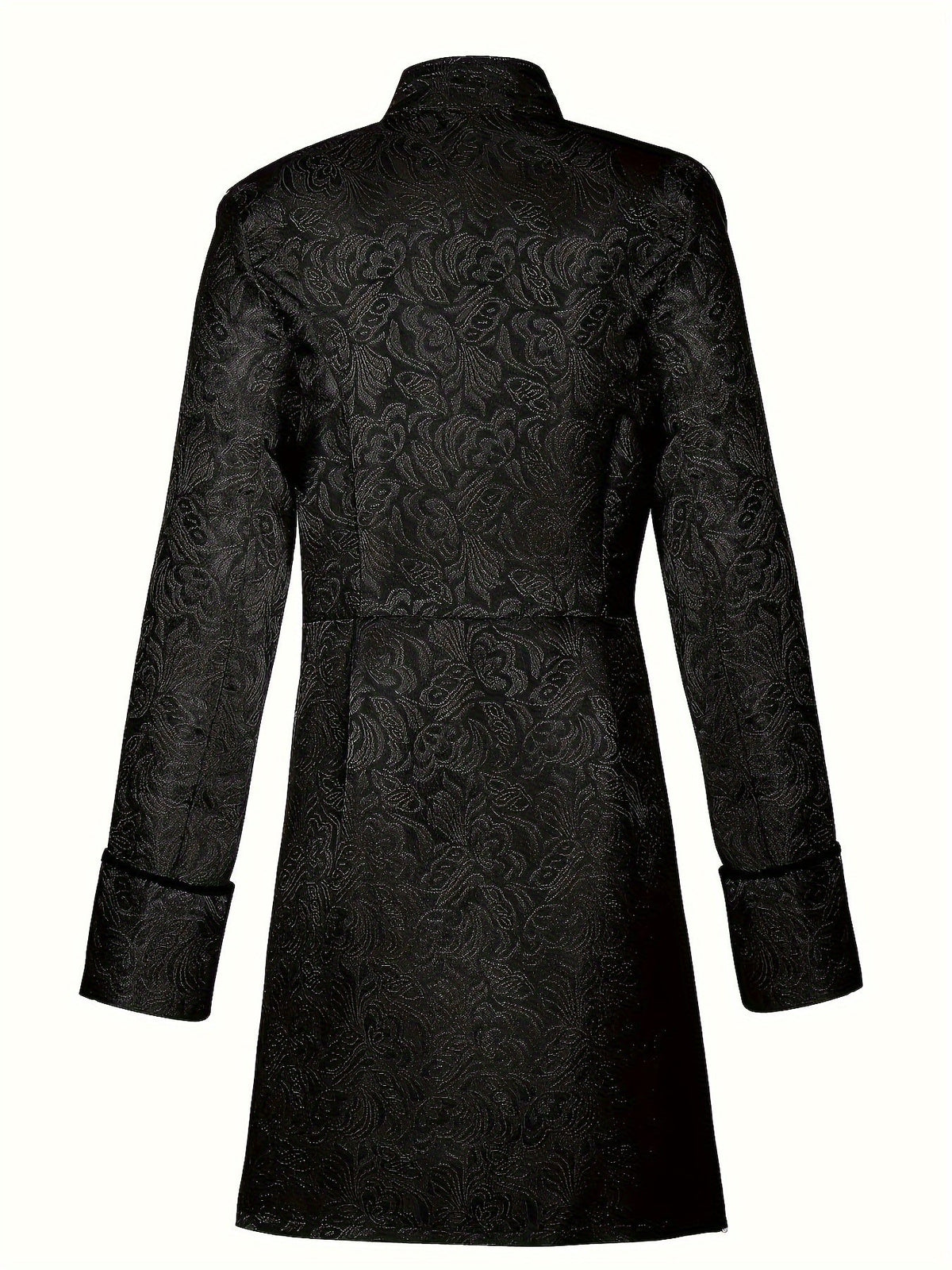 Veste de Costume Halloween en Brocart Gothique pour Homme | Vintage à Manches Longues