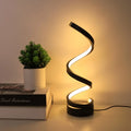 SPIRALUX – Lampe de table LED spirale au design moderne (Dimmable)