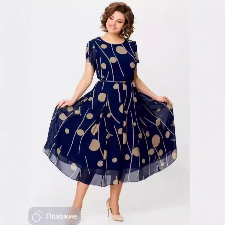 Mariam™ | Robe en chiffon élégante et à la mode pour femmes