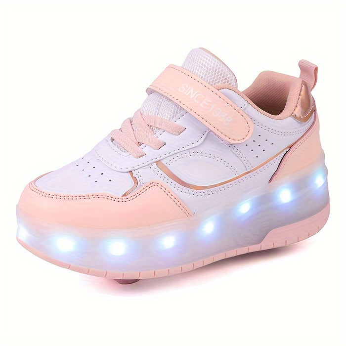 FlashRider – Sneakers à roulettes lumineuses pour enfants
