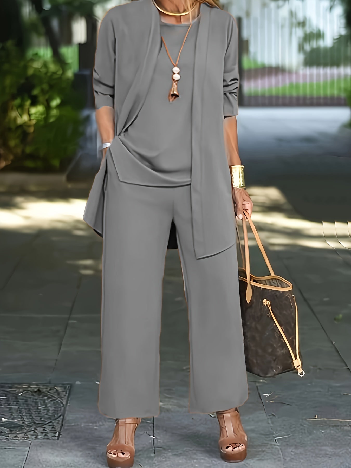 Layla™ - Ensemble Chic Trois Pièces Élégant