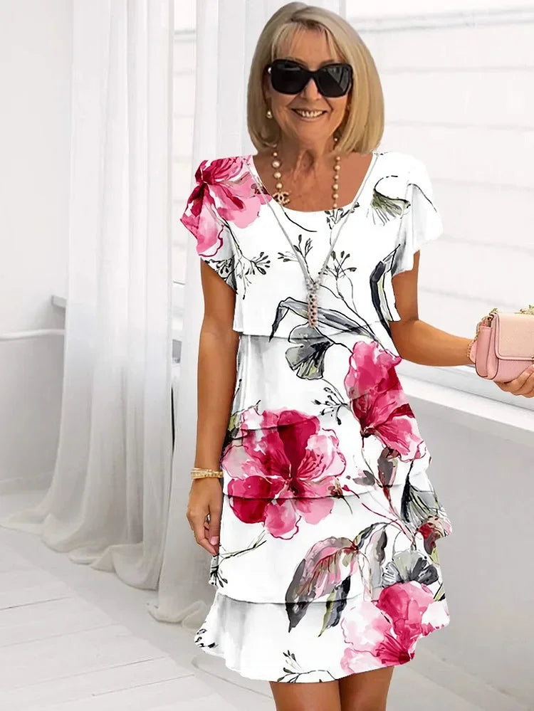 Emily™ – Robe maxi élégante avec fleurs