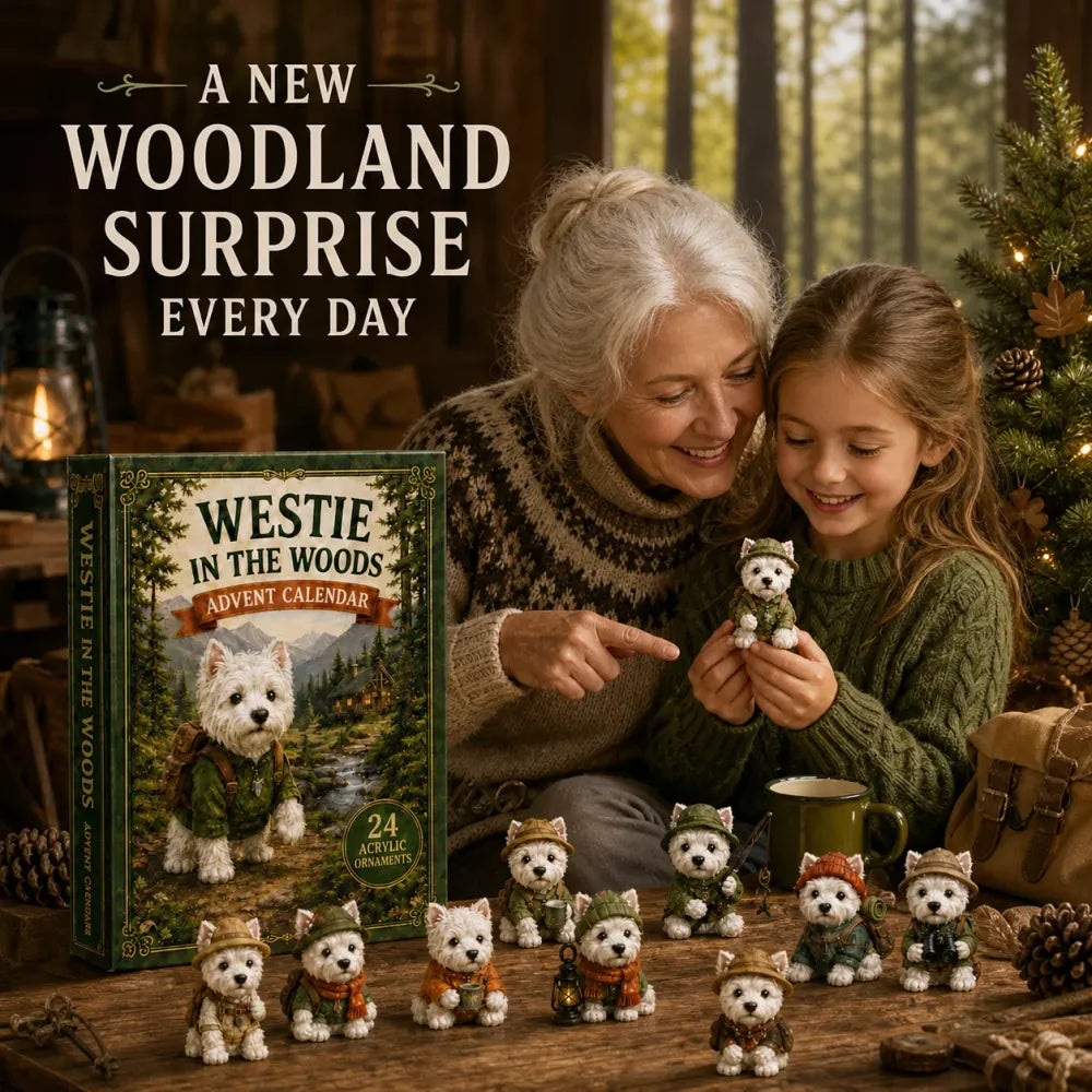Calendrier de l'Avent Westie 2026 – 24 Jours de Surprises pour les Amoureux des Chiens