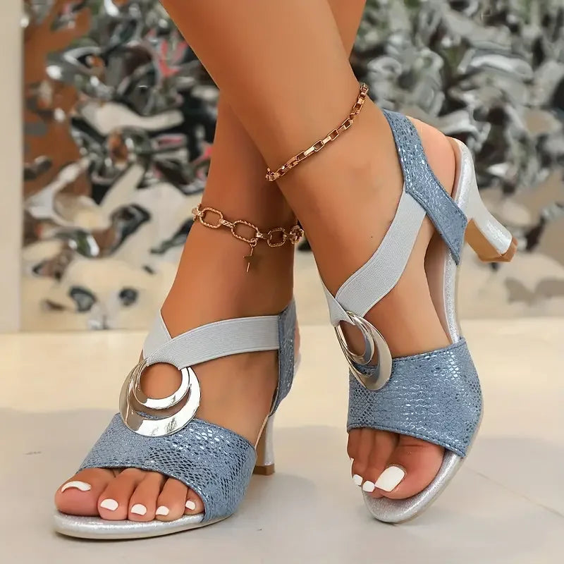 Liza™ - Sandale à talons hauts orthopédique et stylée