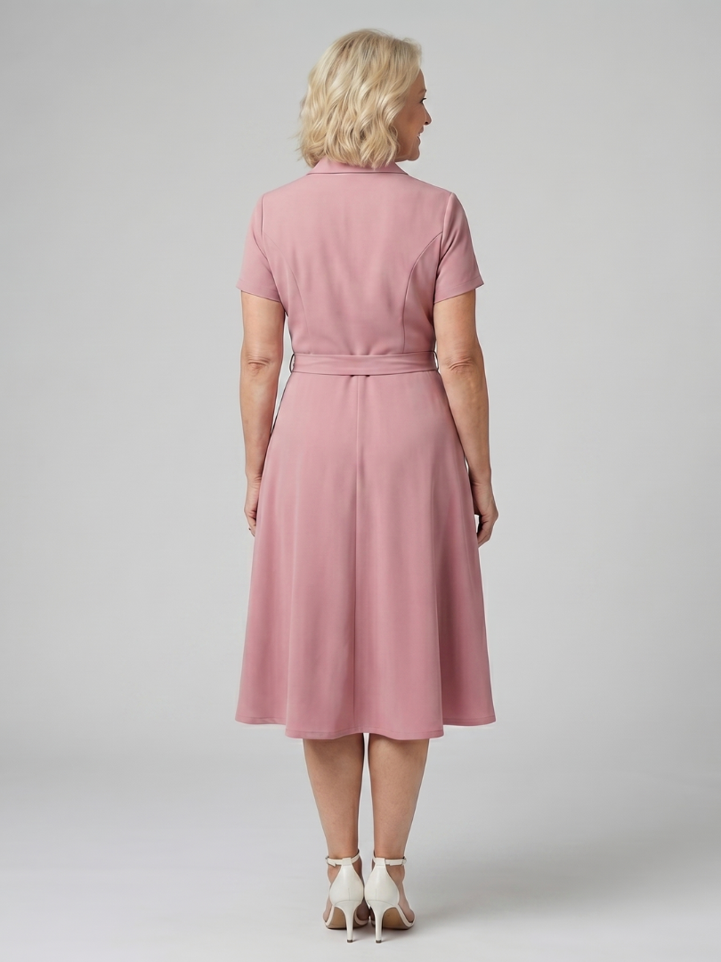 Eiran | Robe Midi Fluidité Douce