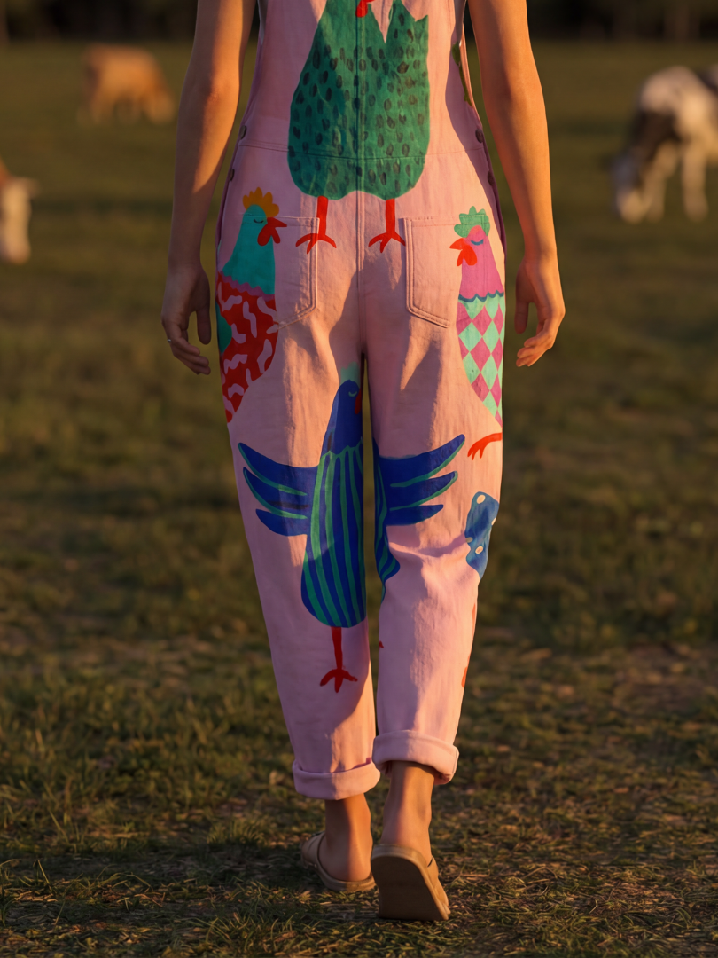 Sanna | Combinaison Motif Poule