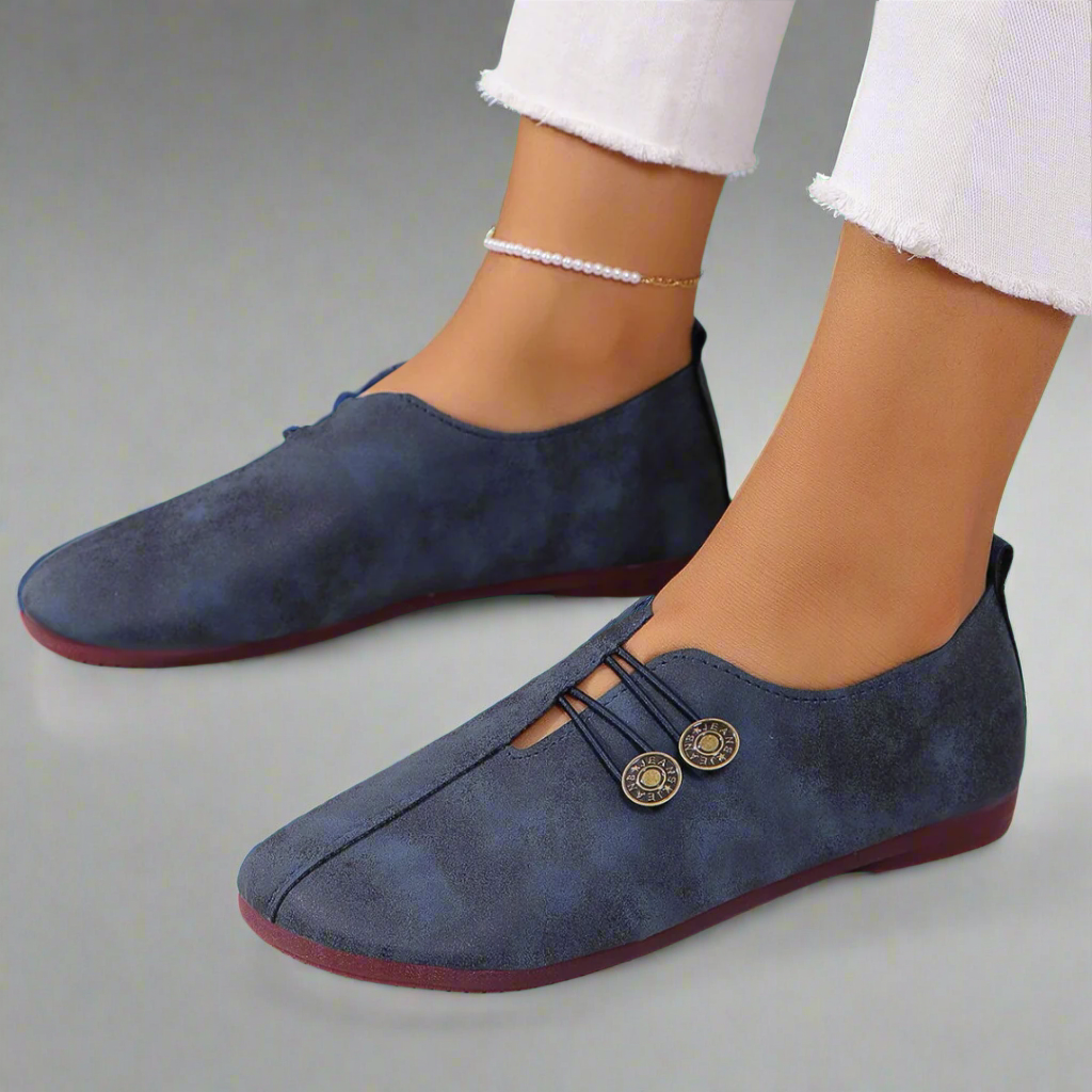 Kreszentia | Mocassins en daim de chèvre premium