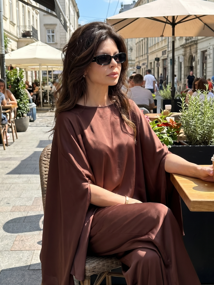 Selah | Ensemble Tunique Ample et Pantalon Large