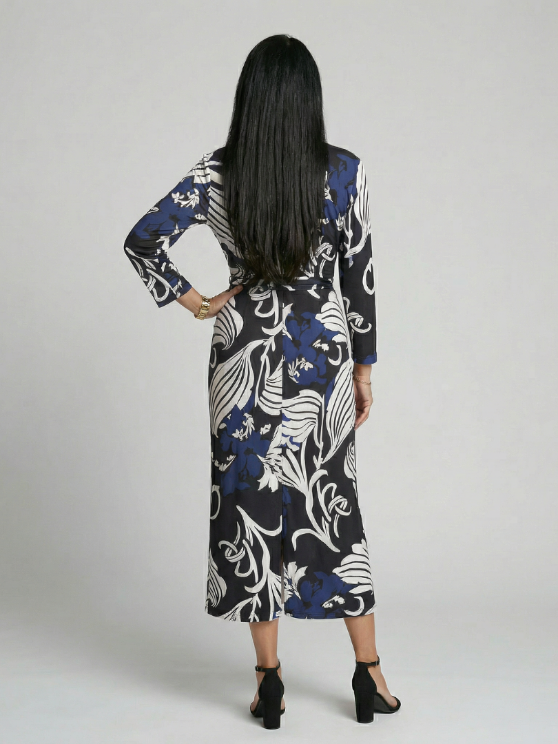 Elden | Robe Midi Wrap Décontractée