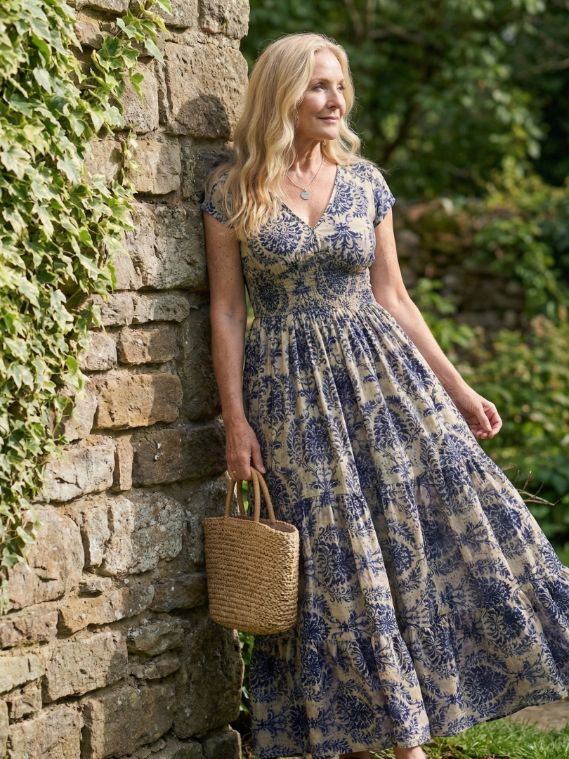Melior | Robe Maxi Imprimée