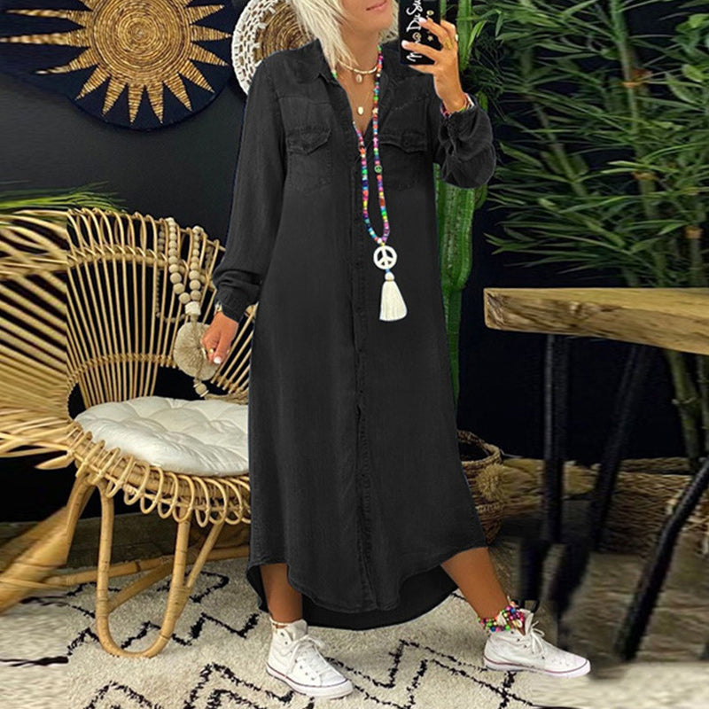 Robe en denim confortable