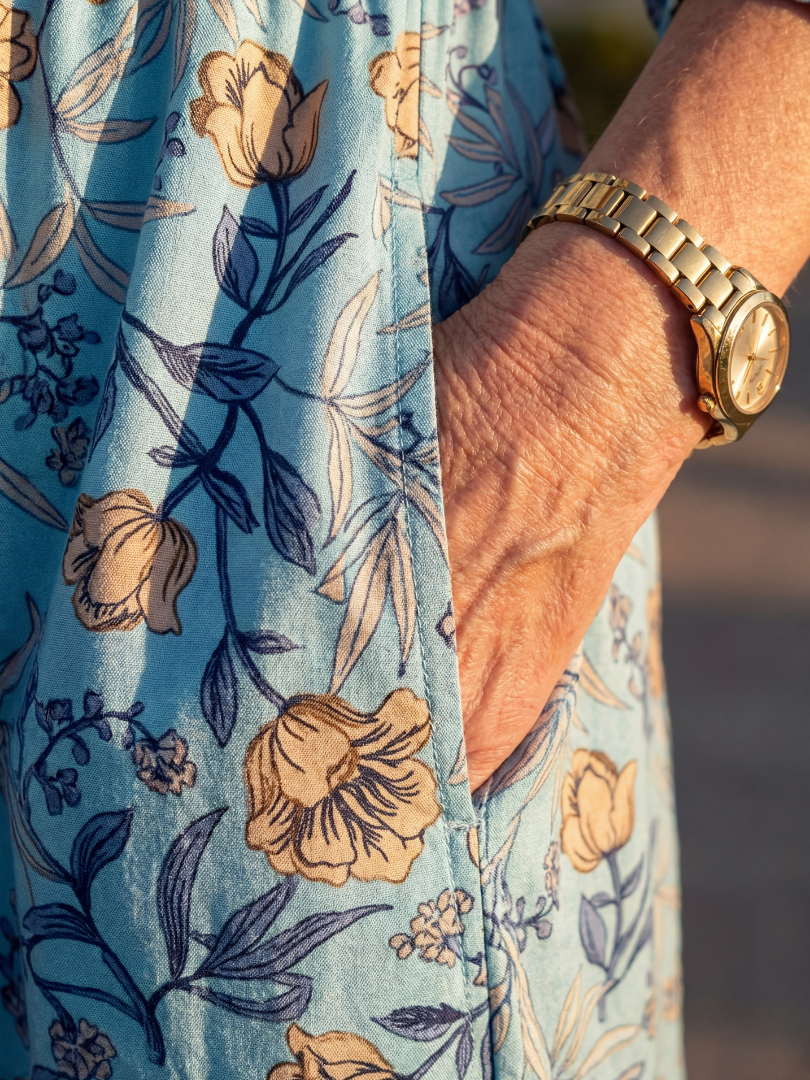 Halia | Robe Midi à Fleurs
