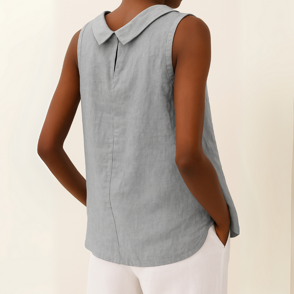 Margy | Blouse élégante avec bouton dans le dos