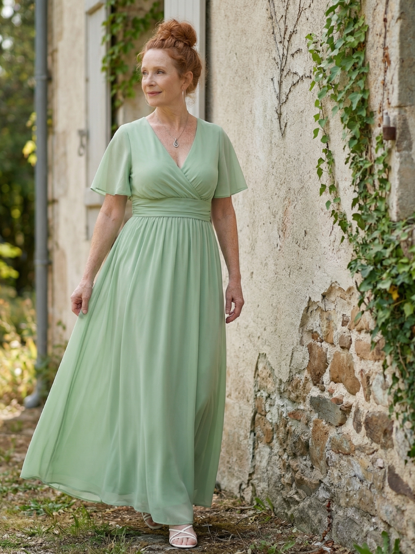 Noël | Robe Maxi Pure Wrap
