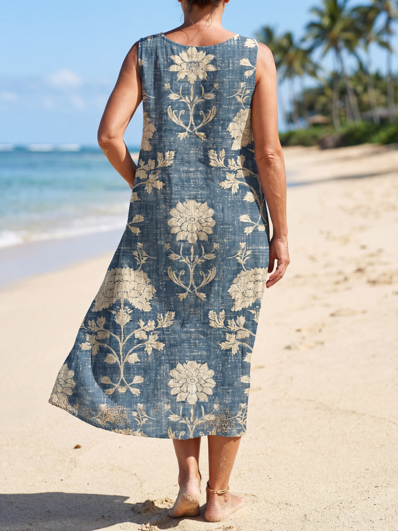 Kailo | Robe Midi Fleurie Shoreline