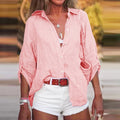 Blouse en coton pour femmes