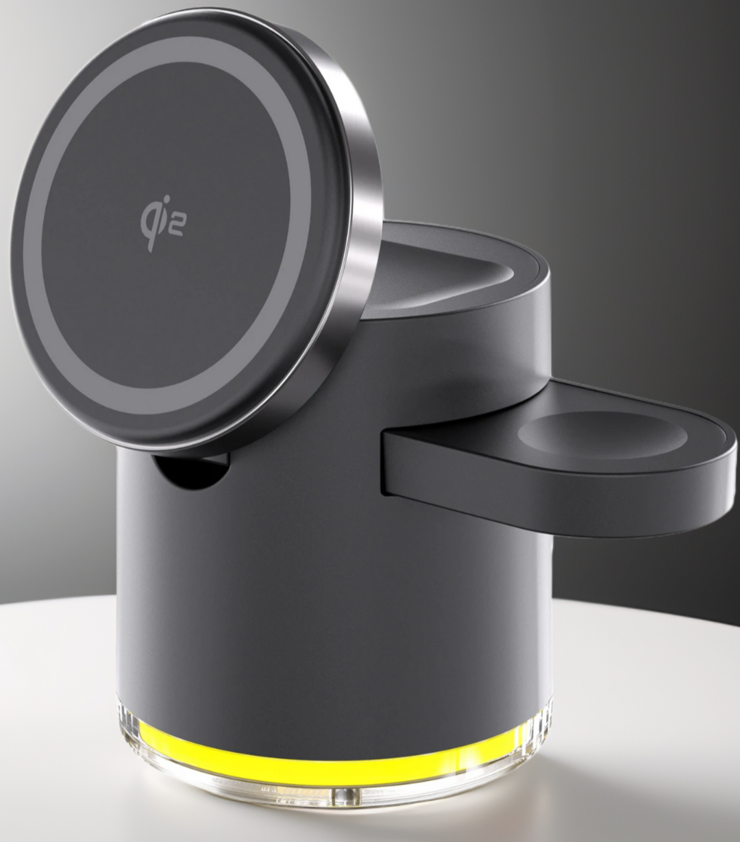 LuxDock Elite Station de Charge | Solution tout-en-un de luxe pour appareils Apple & Android