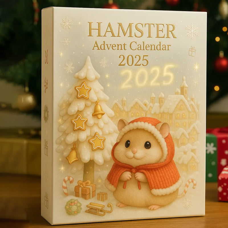 Calendrier de l'Avent HamsterJoy | Délicieuses friandises pour les fêtes de votre ami poilu